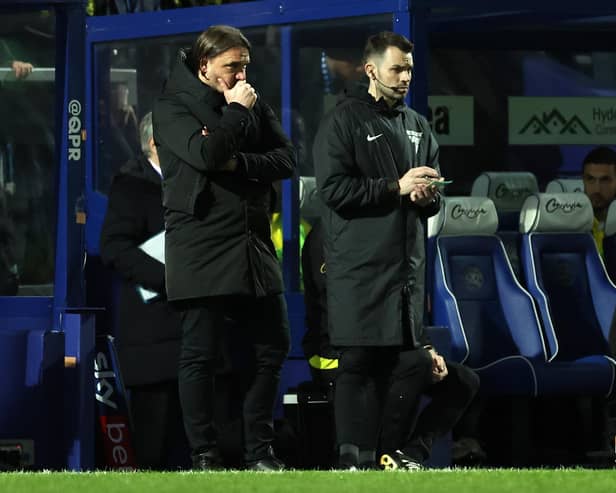 DATES: Confirmed if Leeds United and boss Daniel Farke, above, miss out on the automatic promotion places. Photo by Steven Paston/PA Wire.