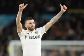 THUMBS UP - Leeds United man Stuart Dallas replied to a suggestion that he would be forced to retire with the words 'fake news' and a thumbs up emoji. Pic: Getty