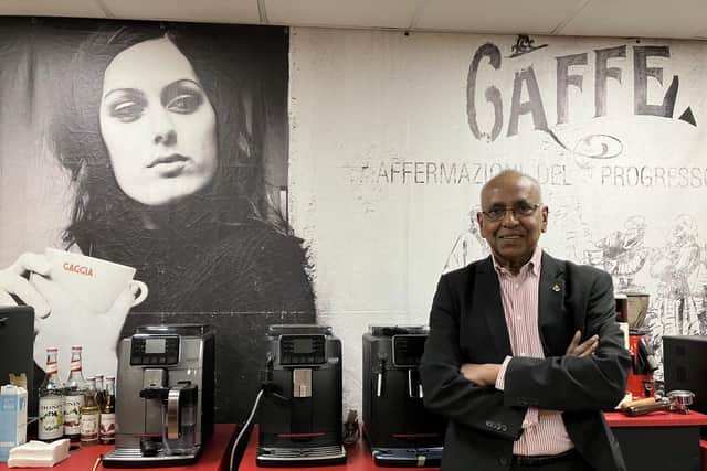 Gaggia UK managing director Raj Beadle