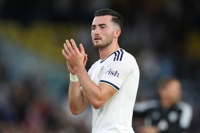 HANDS OFF: Whites chairman Andrea Radrizzani says there is 'no way' winger Jack Harrison, above, will be sold by the Whites, despite Newcastle United interest. 
Photo by Ashley Allen/Getty Images.