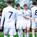 GOALS SPREE: For Leeds United under-21s winger Jack Jenkins, centre, at the double against Derby County's under-21s in Monday's Premier League 2 clash at Thorp Arch, above. Photo by LUFC.