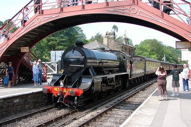 Goathland Station in Whitby and York Train Station were both used as filing locations.