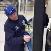 NOW HEAR THIS: Head coach Ryan Aldridge has been putting his charges through their paces ahead of the 2022-23 NIHL National campaign, with preparations continuing this weekend with Yorkshire Cup clashes against Sheffield Steeldogs and Hull Seahawks.