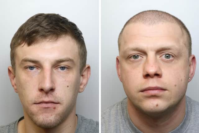 ORLOWSKI Jakob Orlowski (left) and Mateusz Dardzinski each spent over a year and five months in custody after being arrested in October 2021. Photo: West Yorkshire Police