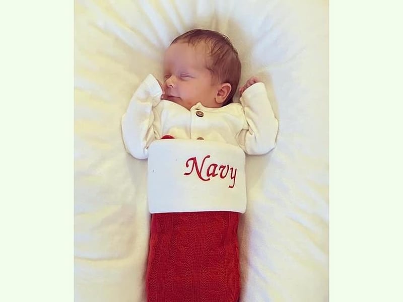 Navy is so small they fit into a Christmas stocking. Submitted by Sarah Tate.