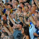 Fans in AMT Headingley's South Stand.