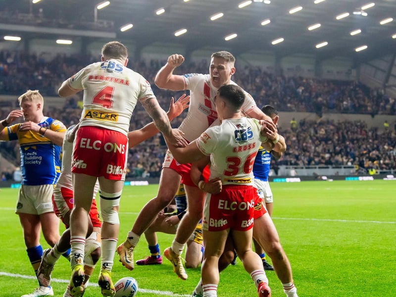 The lowest - and final - point of Rhinos' season, as they were beaten after the hooter by visitors St Helens in an elimination play-off they had dominated.
