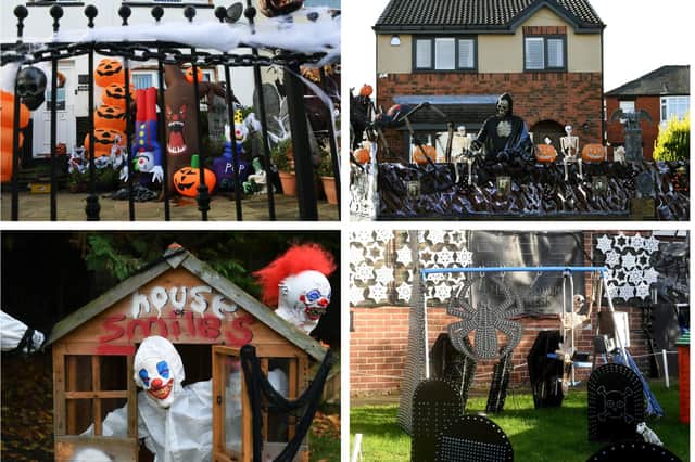 Families have gotten into the spirit this October ahead of Halloween