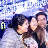 Ice skating on a Christmas ice rink – win tickets. Picture – supplied