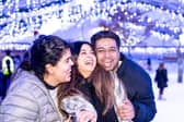 Ice skating on a Christmas ice rink – win tickets. Picture – supplied