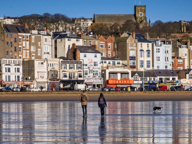 The seaside town of Scarborough has beautiful beaches on offer, with the South Bay being a great choice for families. 
There’s plenty of things for children to do from making sandcastles, splashing about in the water, going on a donkey ride, or playing in the amusement arcade.
 Furthermore, there is plenty of choice for a quick bite, as the Bay is backed by cafes, ice-cream parlours and shops.