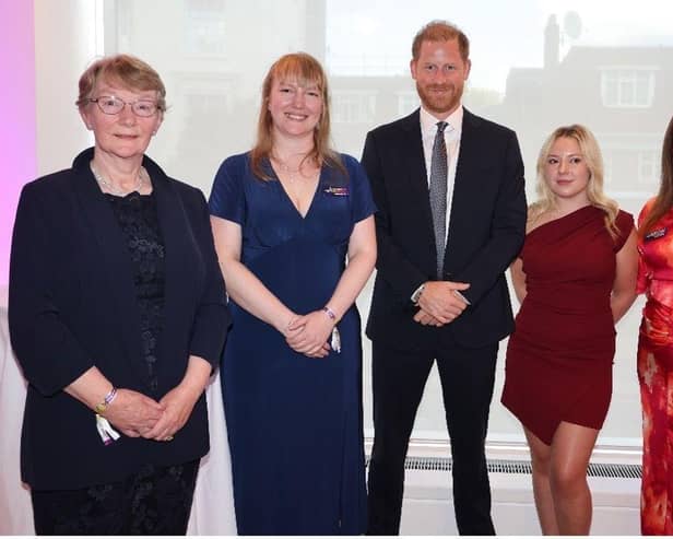 Prince Harry, Duke of Sussex, with Helen