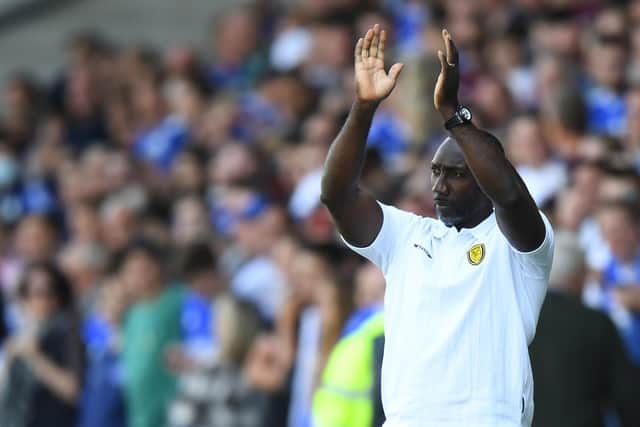 IMPRESSED: Former Leeds United star striker Jimmy Floyd Hasselbaink. Photo by Tony Marshall/Getty Images.