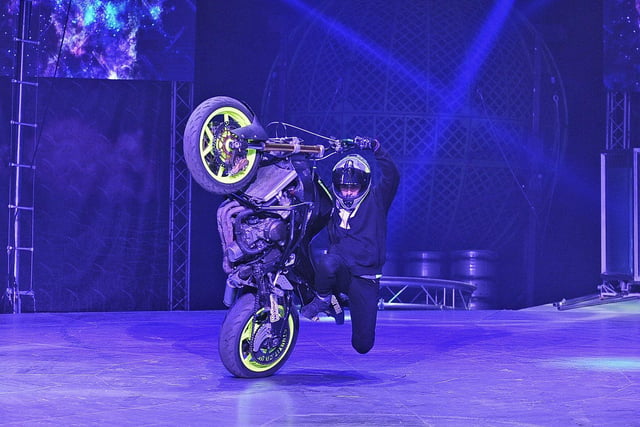 Paulino Stunt from Brazil, a Streetbike stunt rider.