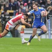 Leeds Rhinos will be without injured centre Paul Momirovski when they face St Helens at Headingley on Friday. Picture by Steve Riding.