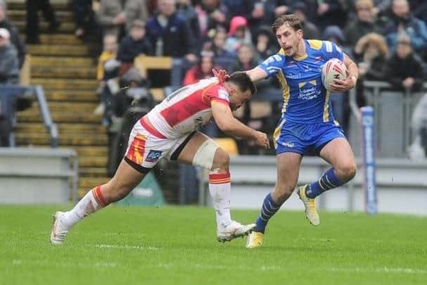 Leeds Rhinos will be without injured centre Paul Momirovski when they face St Helens at Headingley on Friday. Picture by Steve Riding.
