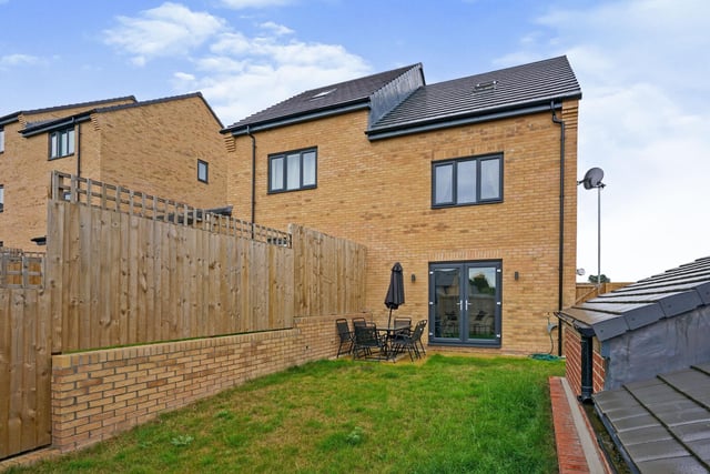There is also an enclosed rear garden and a garage with off street parking.