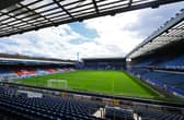 LUNCHTIME SHOWDOWN: As Leeds United take on Blackburn Rovers at Ewood Park, above. Photo by Ben Roberts Photo/Getty Images.