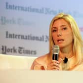 Princess Marie-Chantal of Greece is a board director of DFS Holdings, the duty free shopping company that has helped her family to amass a vast fortune. Picture: Nicky Loh/Getty Images for INYT