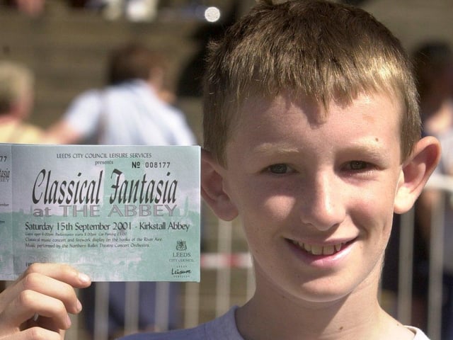 Adam Lister queued for over an hour in 2001 to snap up his free Classical Fantasia ticket.