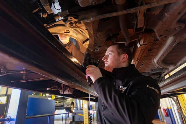 Drivers can now book MOTs at a Kwik Fit centre in Leeds through the PayByPhone app