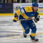 LEADING MAN: Matt Haywood capped a fine season for Leeds Knights with three goals and two assists in Sunday night's 9-1 win over Milton Keynes Lightning. Picture courtesy of Oliver Portamento.