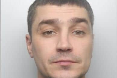 Habberjam, who is 35 and from Wakefield, was released on licence in July after serving part of a sentence for GBH with intent. Picture: WYP