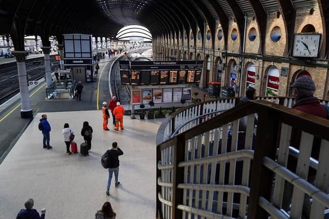York railway station. (Pic credit: Ian Forsyth / Getty Images)