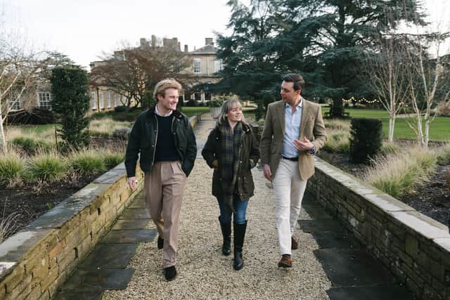Hugh, Charlotte and Harry