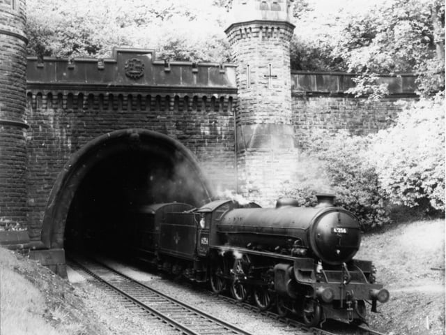 The tunnel is 2.138 miles, or 3.441km in length, and runs between Horsforth Station and Arthington Viaduct.