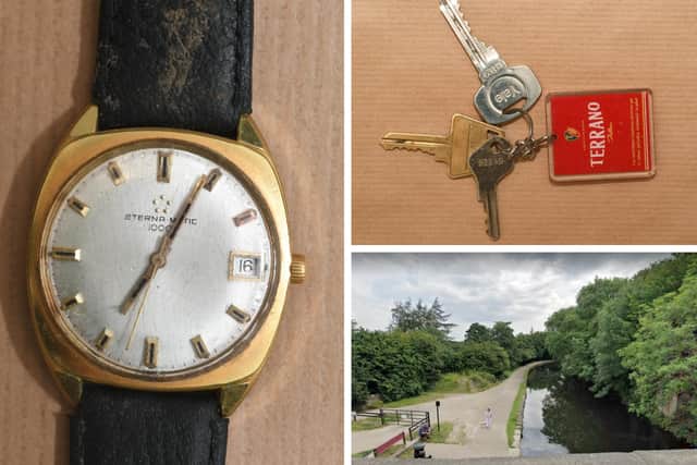 The man found in the canal had a set of keys with a ‘Terrano Filter’ keyring and an Eterna Matic 1000 watch.