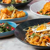 Fleur's new winter menu includes bang bang chicken wings and king prawn udon noodles.