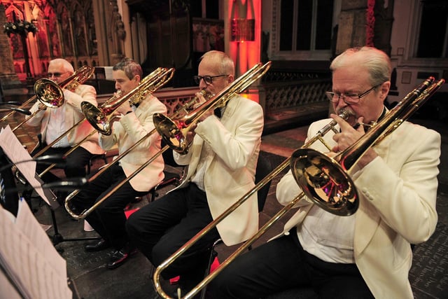 As always, there were beautiful performances from the Yorkshire Evening Post Brass Band.