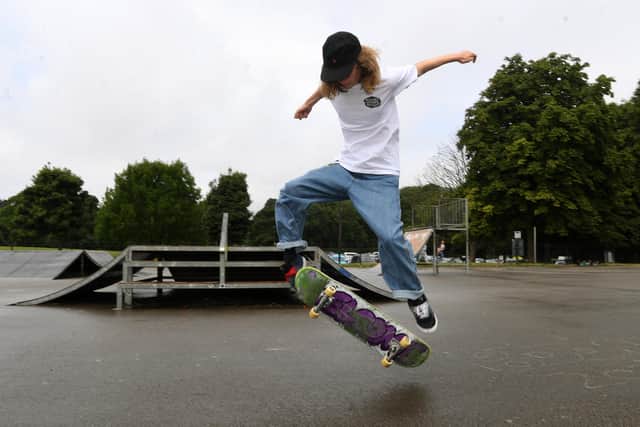 Local residents are raising money to open a new skatepark in Roundhay Park.