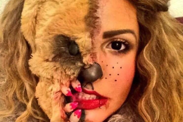Becca Reid said: "This was my favourite! I made it all myself and the make up."