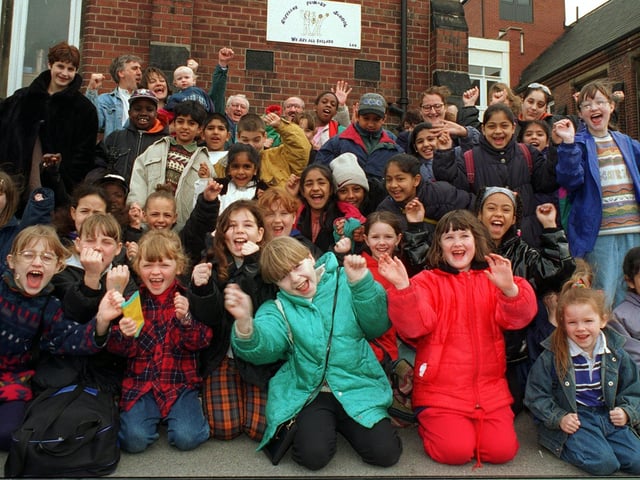 Children who attend the playscheme at Rose Bank Primary School were treated to a day out at Halifax's Eureka Children's Museum in March 1997.