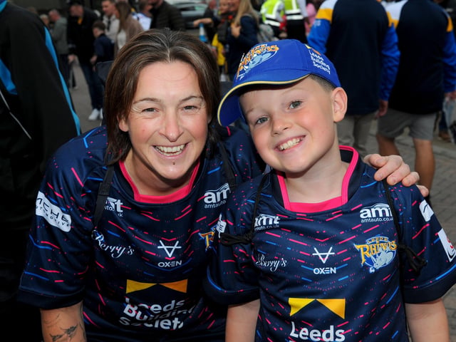 Hazel Hunter and 10-year-old Toby Hunter, of Leeds.