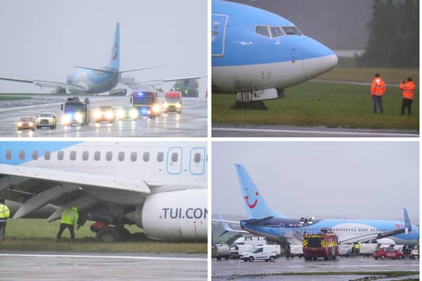 Photos have been shared of the aftermath of the dramatic incident