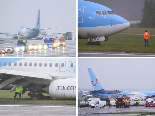 Photos have been shared of the aftermath of the dramatic incident