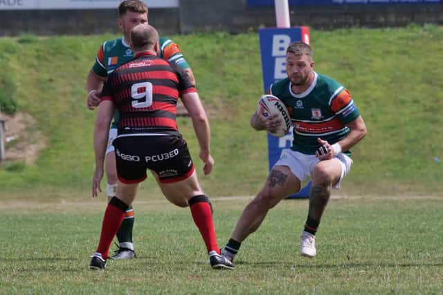 Rhinos academy product Jimmy Watson is in his testimonial year with Hunslet. Picture by Paul Johnson/Hunslet RLFC.