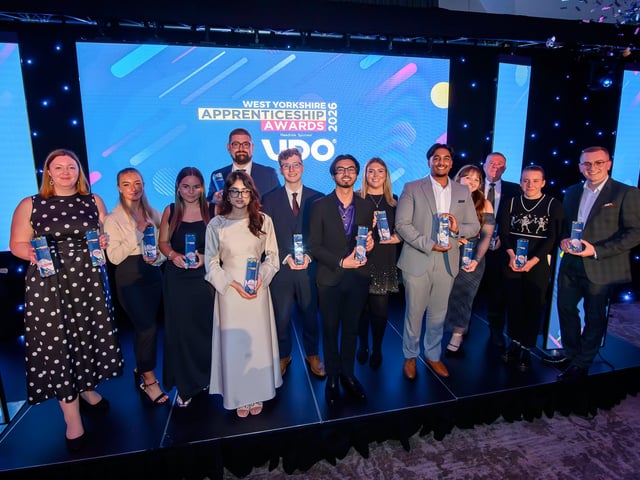 All of the award winners at this year's West Yorkshire Apprenticeship Awards. Photos by Paul Scott