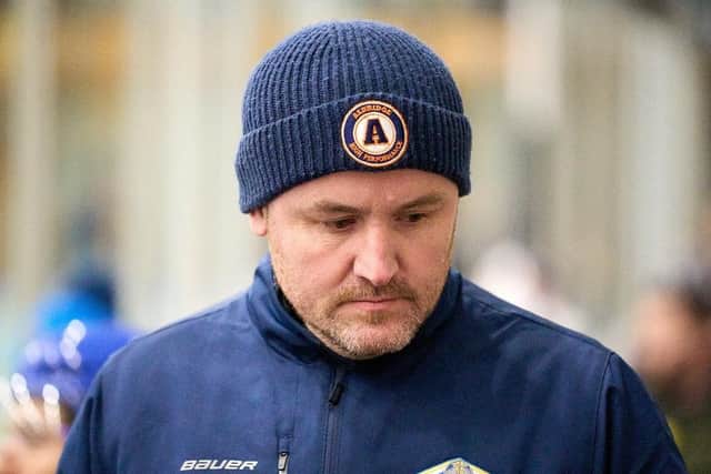 PLEASED: Leeds Knights' head coach, Ryan Aldridge. Picture courtesy of Oliver Portamento.