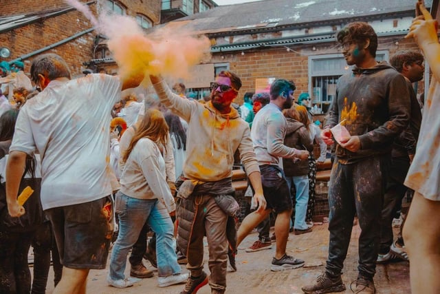 More than 2,500 tickets were sold for the event, making it one of the biggest open-air Holi festivals in the UK