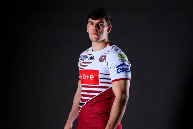 George Hirst has signed for Castleford Tigers following a spell on loan from Wigan Warriors. Picture by Allan McKenzie/SWpix.com.