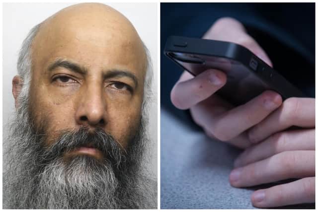 Sidhu was jailed this week after being stung by an online paedophile hunter group. (pics by WYP / National World)