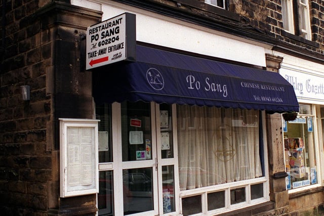 Did you enjoy a meal here back in the day? The Po Sang restaurant pictured in October 1999.