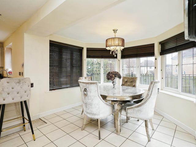 The ground floor accommodation also has an inviting entrance hall, a guest WC and utility room.