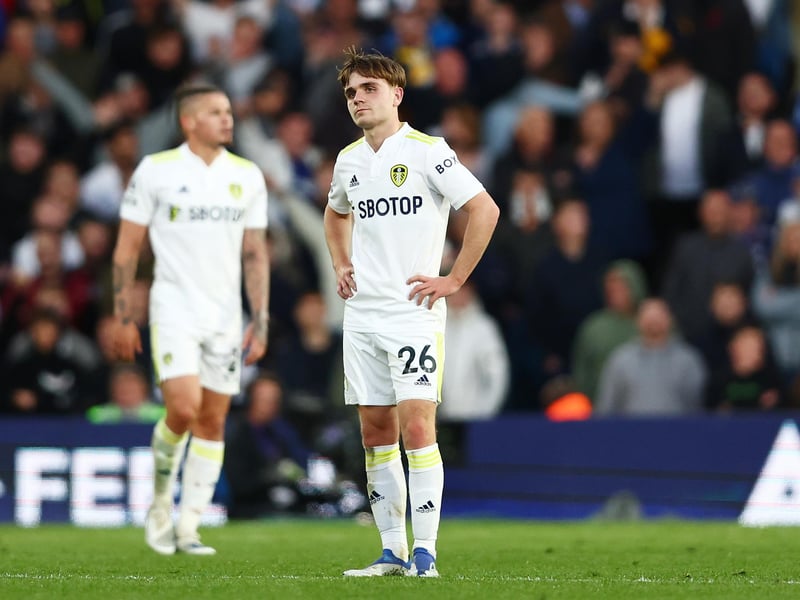 The midfielder arrived at Elland Road from Chelsea in 2021, signing a three-year deal. Spent this season out on loan in League Two at Milton Keynes Dons.