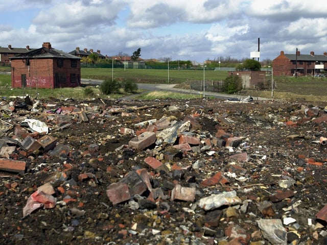 Middleton's Thorpe estate pictured in April 2003.