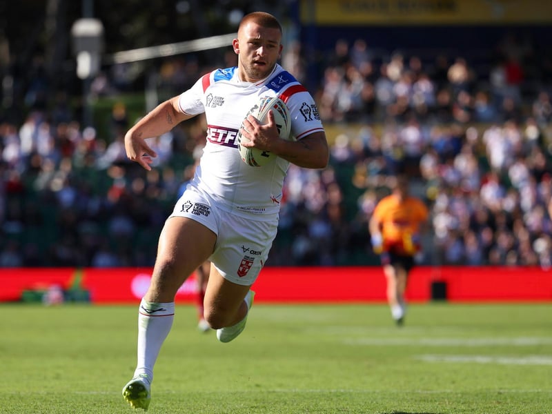 Came on at hooker in the second half, scored a good try on the final play 5